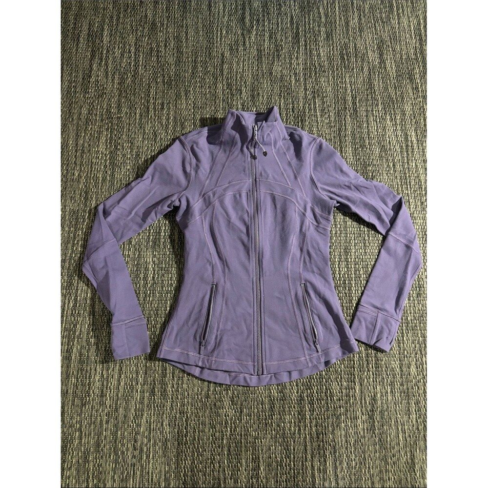 Lululemon Define Jacket *Luon Viola Purple Sculpting Bodycon Compressive Size 6